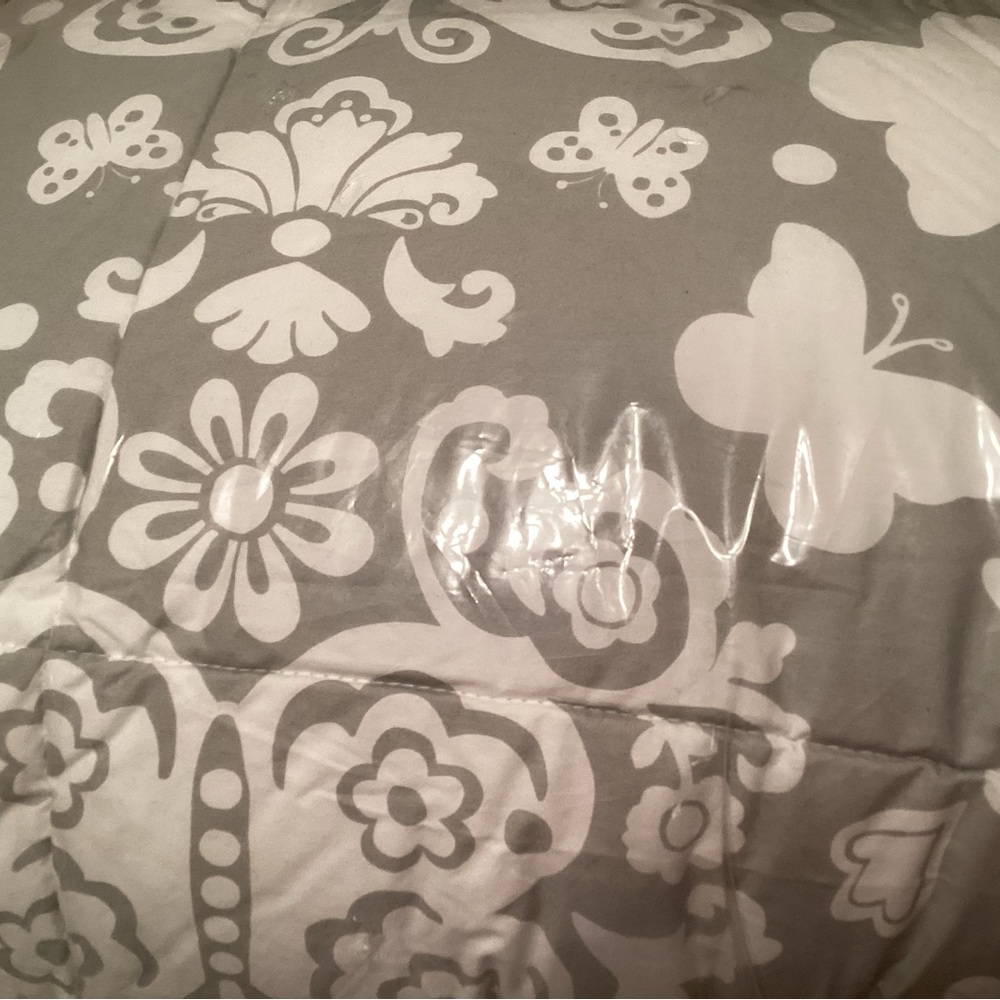 Butterfly loft quilt pottery barn kids Brand New